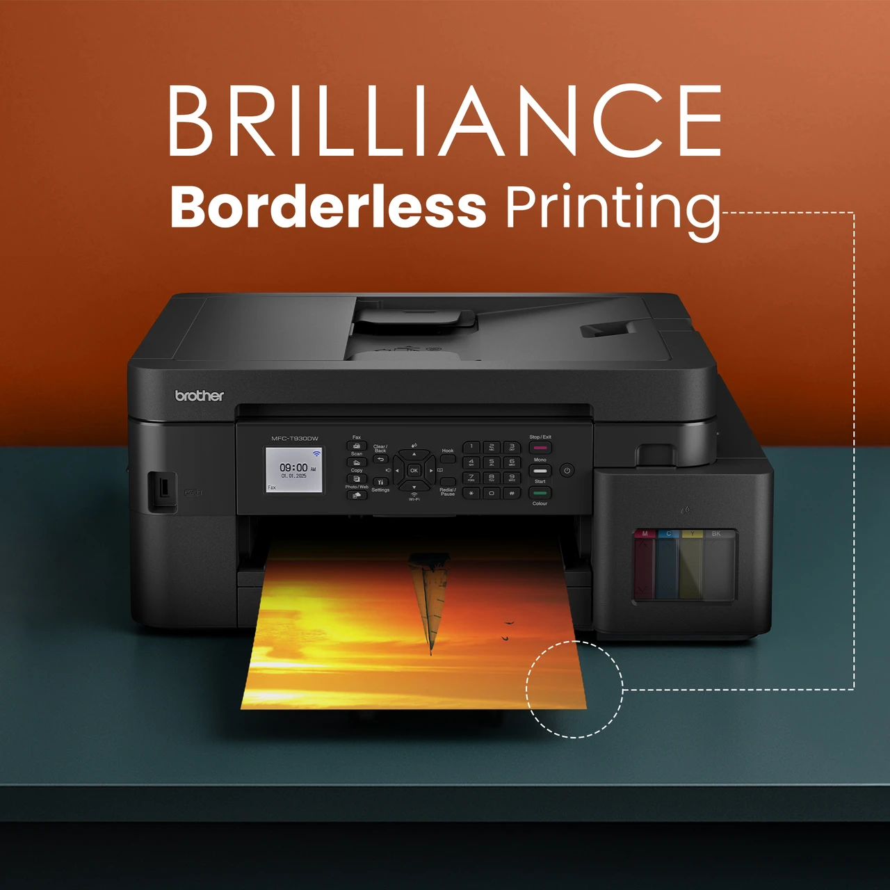 Brother MFC-T930DW Multifunction (Print / Scan / Copy / Fax) Ink Tank Printer