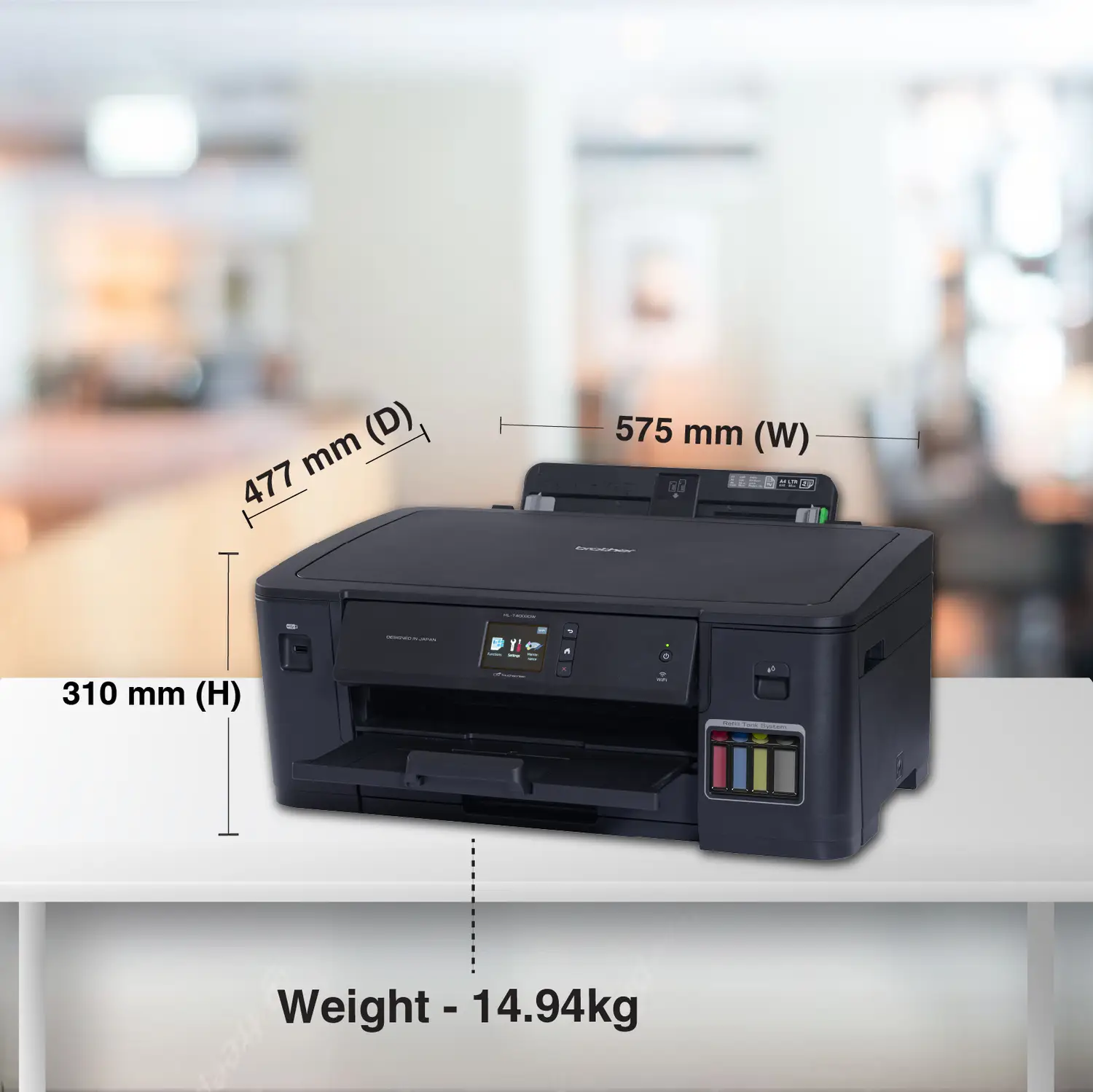 Brother HL-T4000DW Multifunction (Only Print) Ink Tank Printer