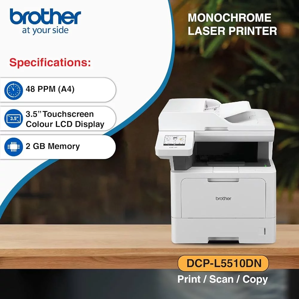 Brother DCP-L5510DN Multifunction Printers (Print / Scan / Copy)