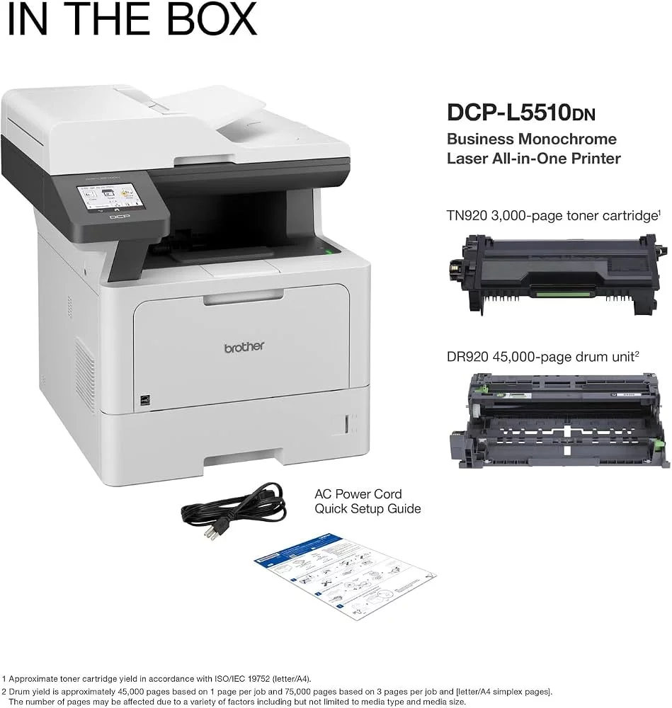 Brother DCP-L5510DN Multifunction Printers (Print / Scan / Copy)