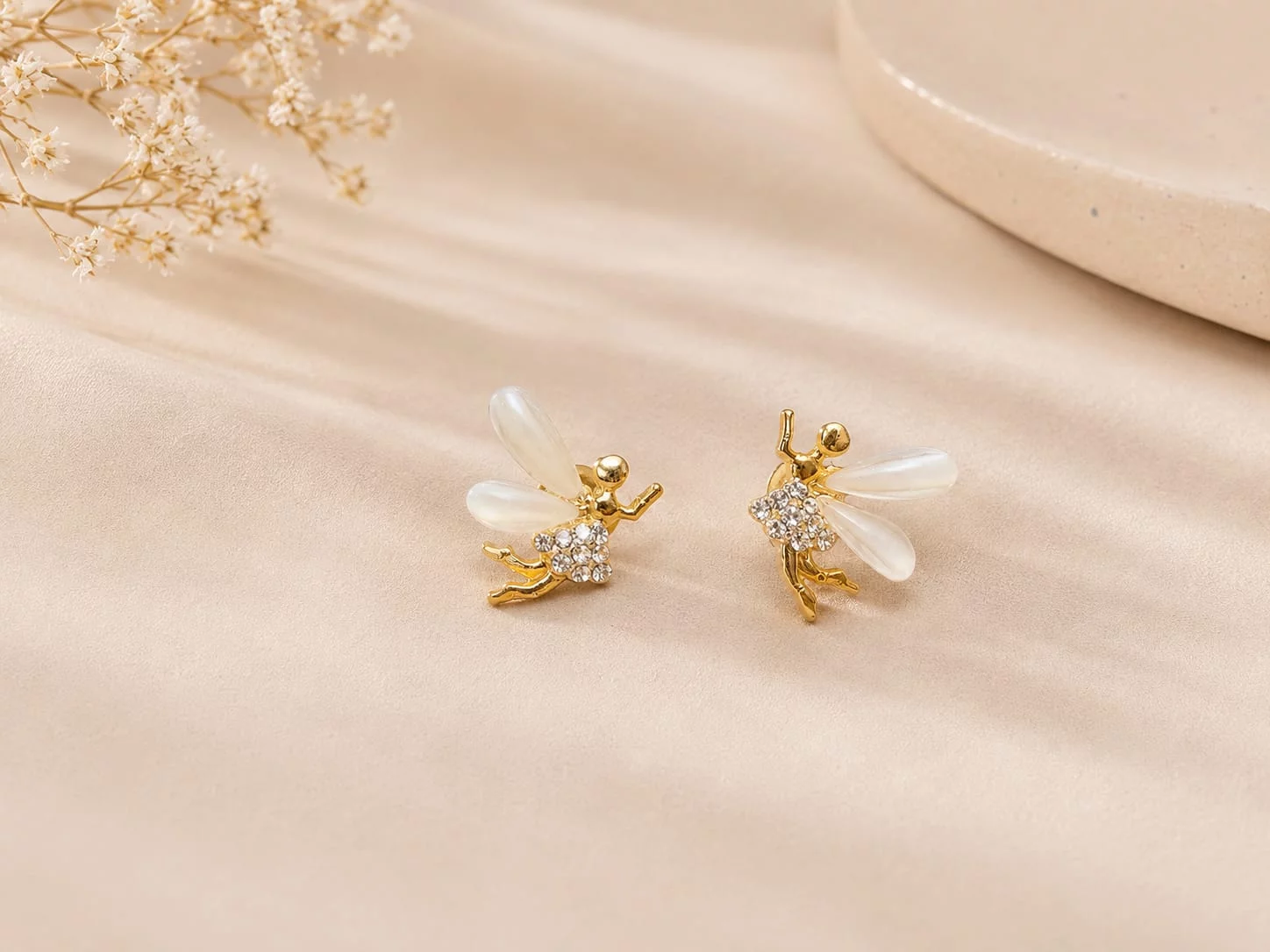Fairy Stud Earrings Kairavi Vijay Nagar, Indore, Madhya Pradesh 452010, India