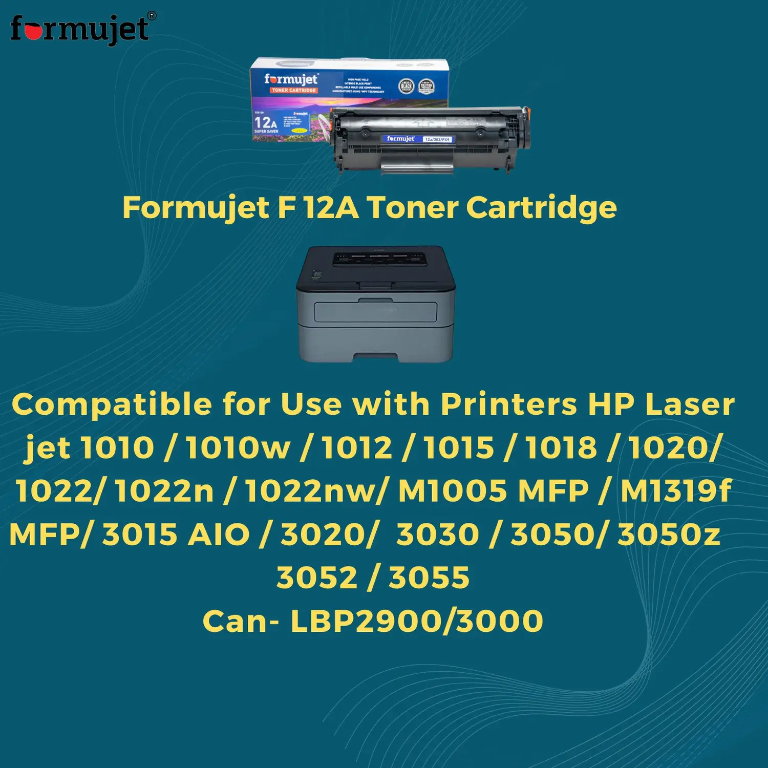 Formujet F 12A Ss Toner Cartridge Compatible