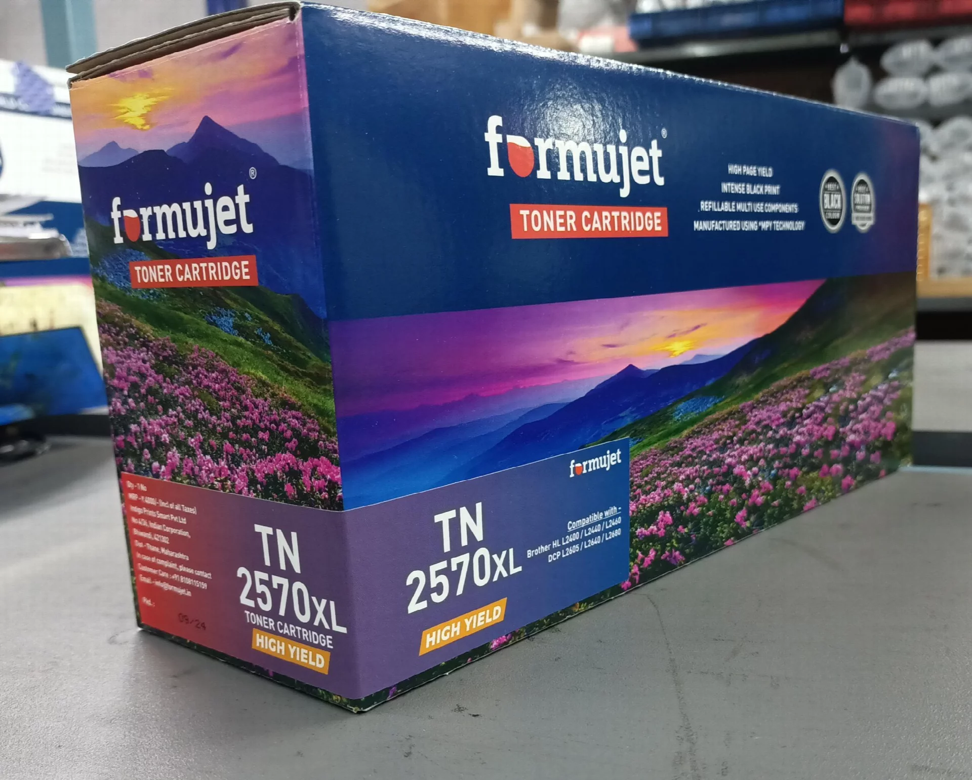 Formujet 2570 XL Toner Cartridge, Compatible CENTRONIX COMPUTERS 📍 M4, Navrang Plaza, 35, Sneh Nagar, Sapna Sangeeta Main Road, Indore (M.P.) – 452001