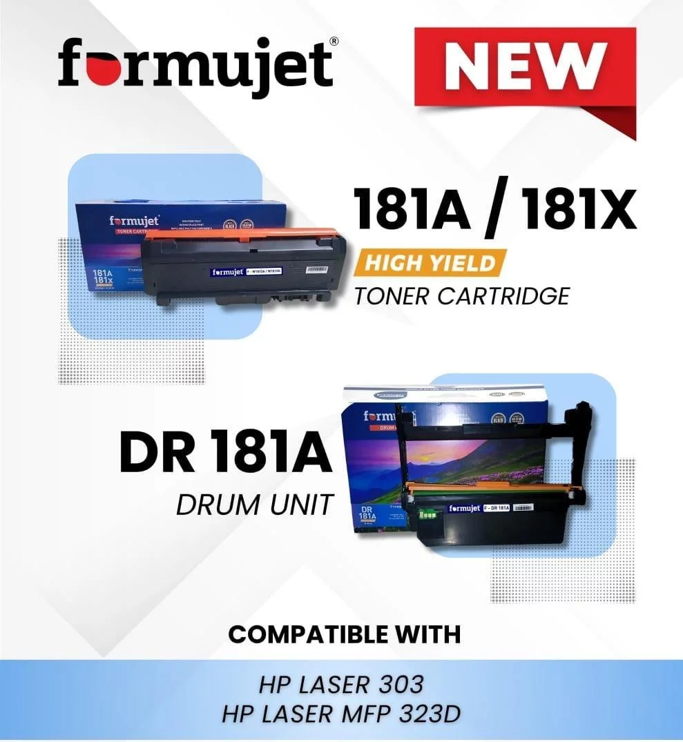Formujet DR 181A Drum Unit CENTRONIX COMPUTERS 📍 M4, Navrang Plaza, 35, Sneh Nagar, Sapna Sangeeta Main Road, Indore (M.P.) – 452001