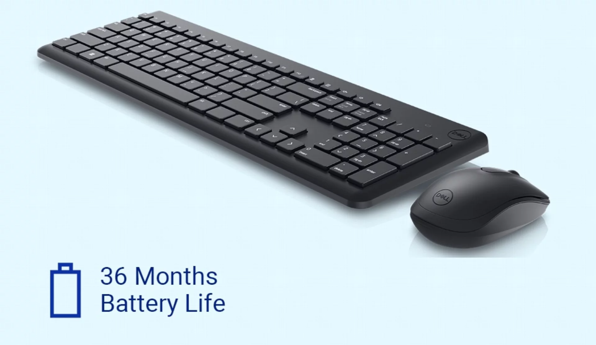 DELL KM-3322W Wireless Keyboard Mouse Set
