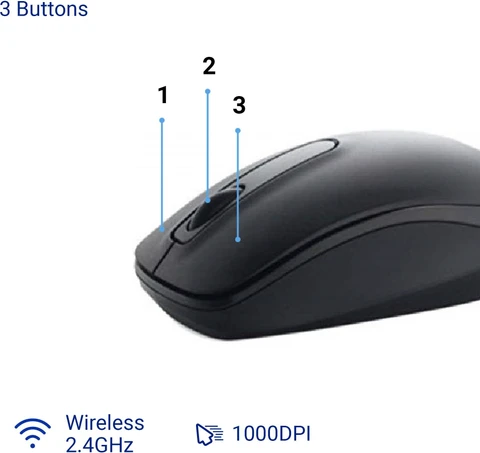 DELL WM-118 Wired Mouse
