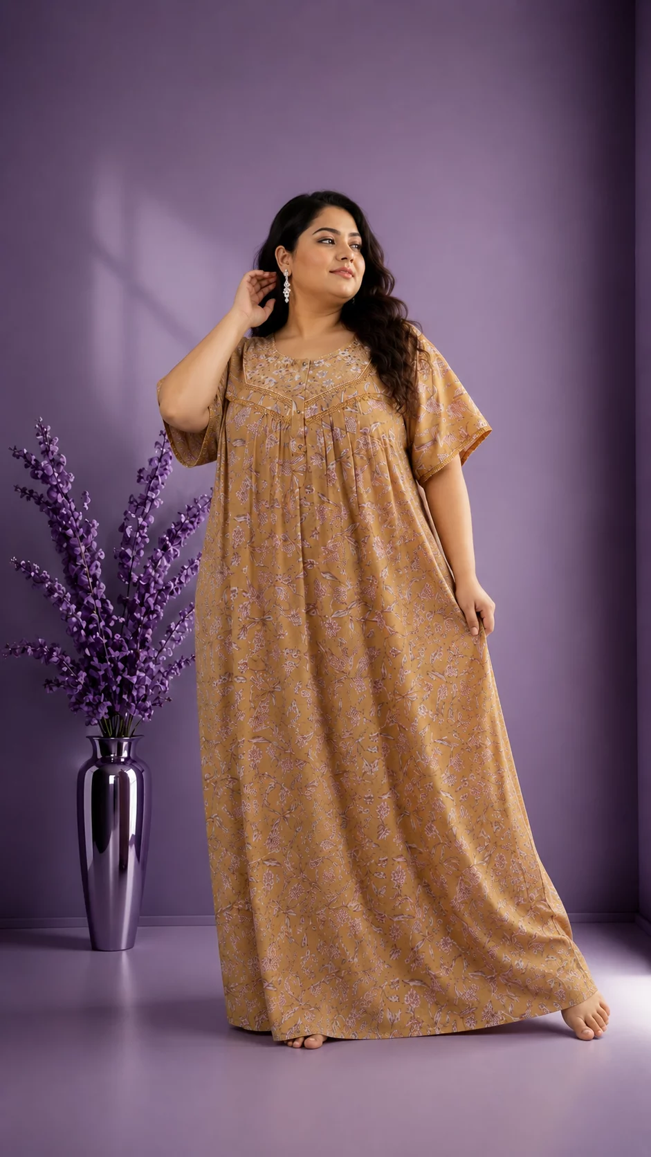 Crush Fabric Nightwear