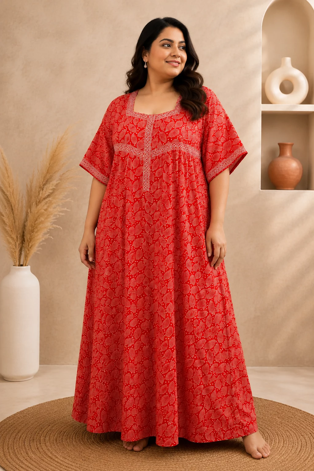 Cotton Fabric Nightwear
