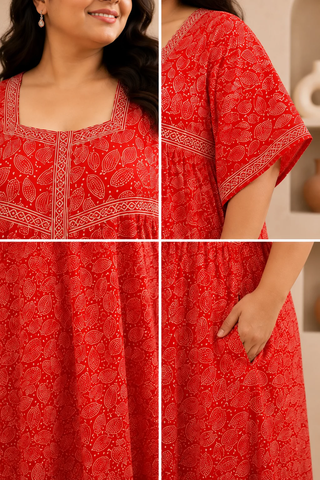 Cotton Fabric Nightwear