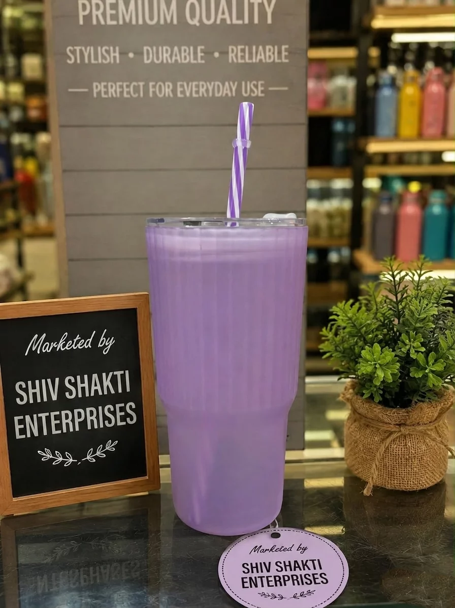 Cute Kawaii Tumbler With Straw