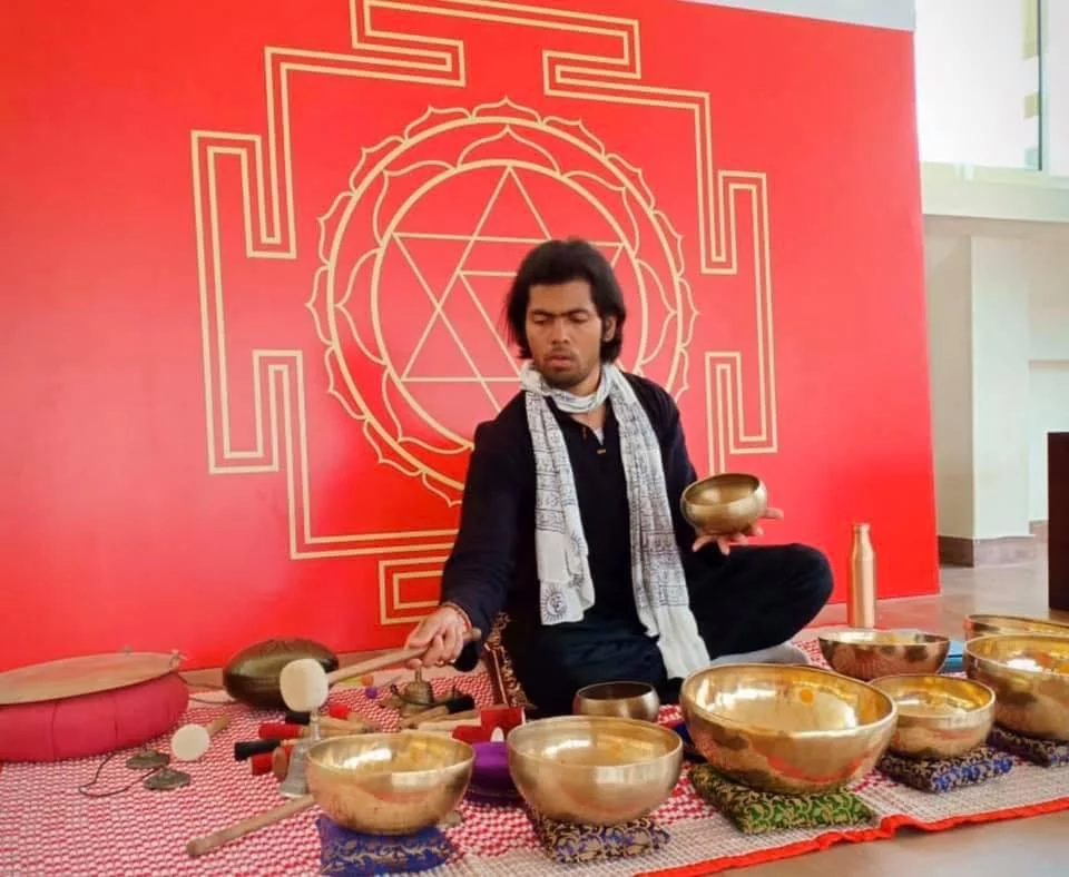 Corporate Sound Bath Yoga Divine Soul 