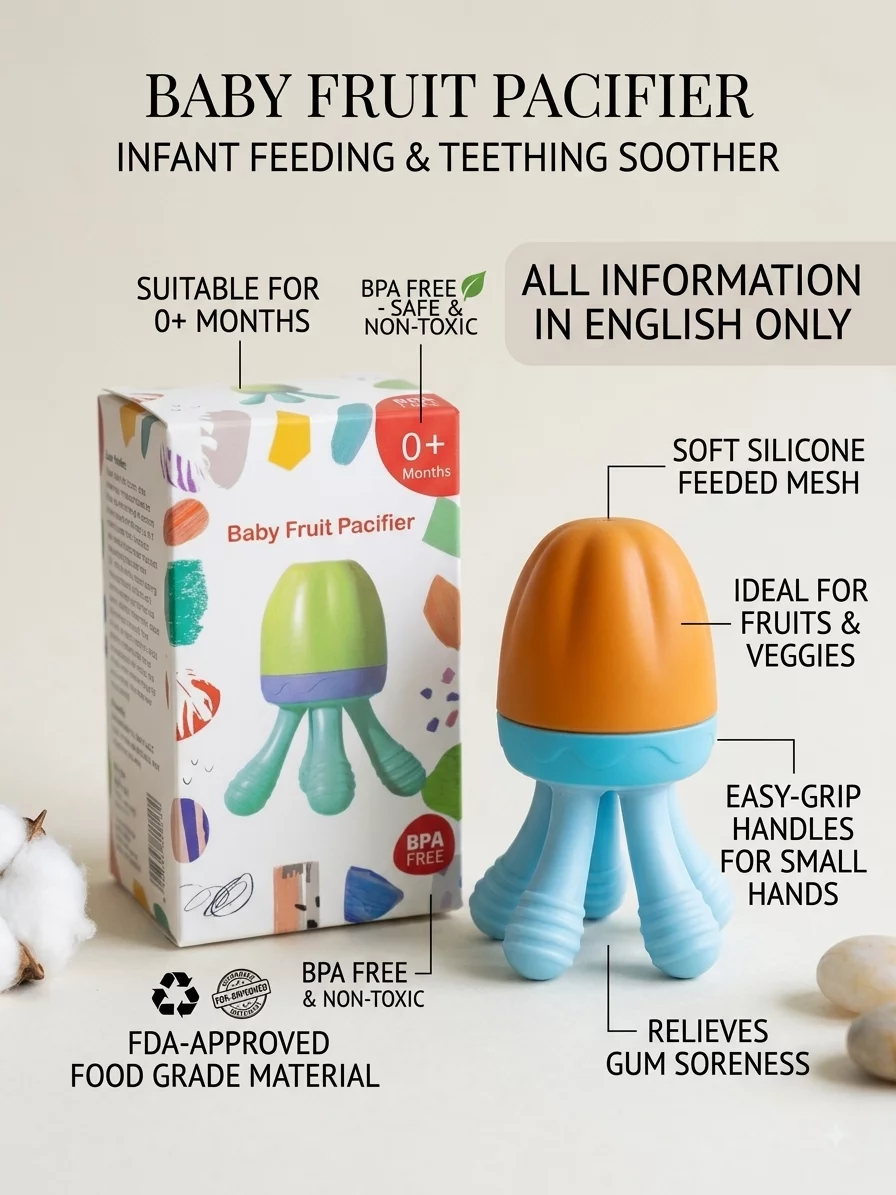 Pacifier Fruit Feeder