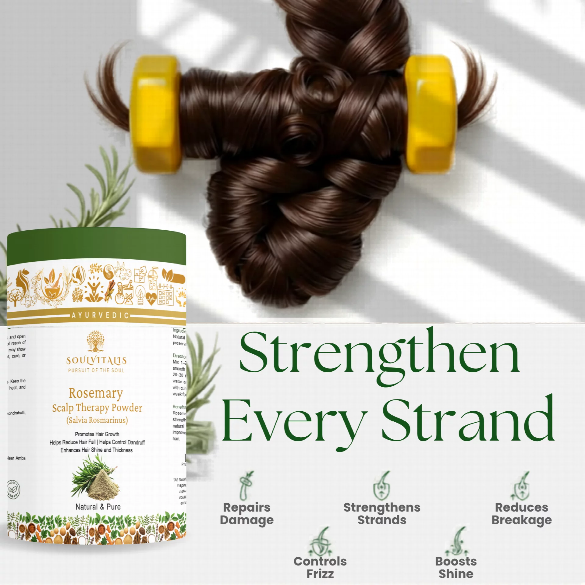 Rosemary Scalp Therapy Powder