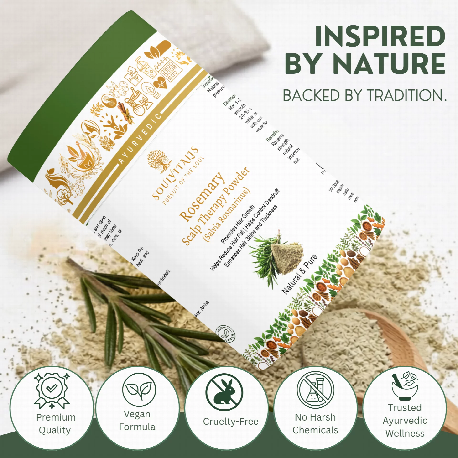Rosemary Scalp Therapy Powder