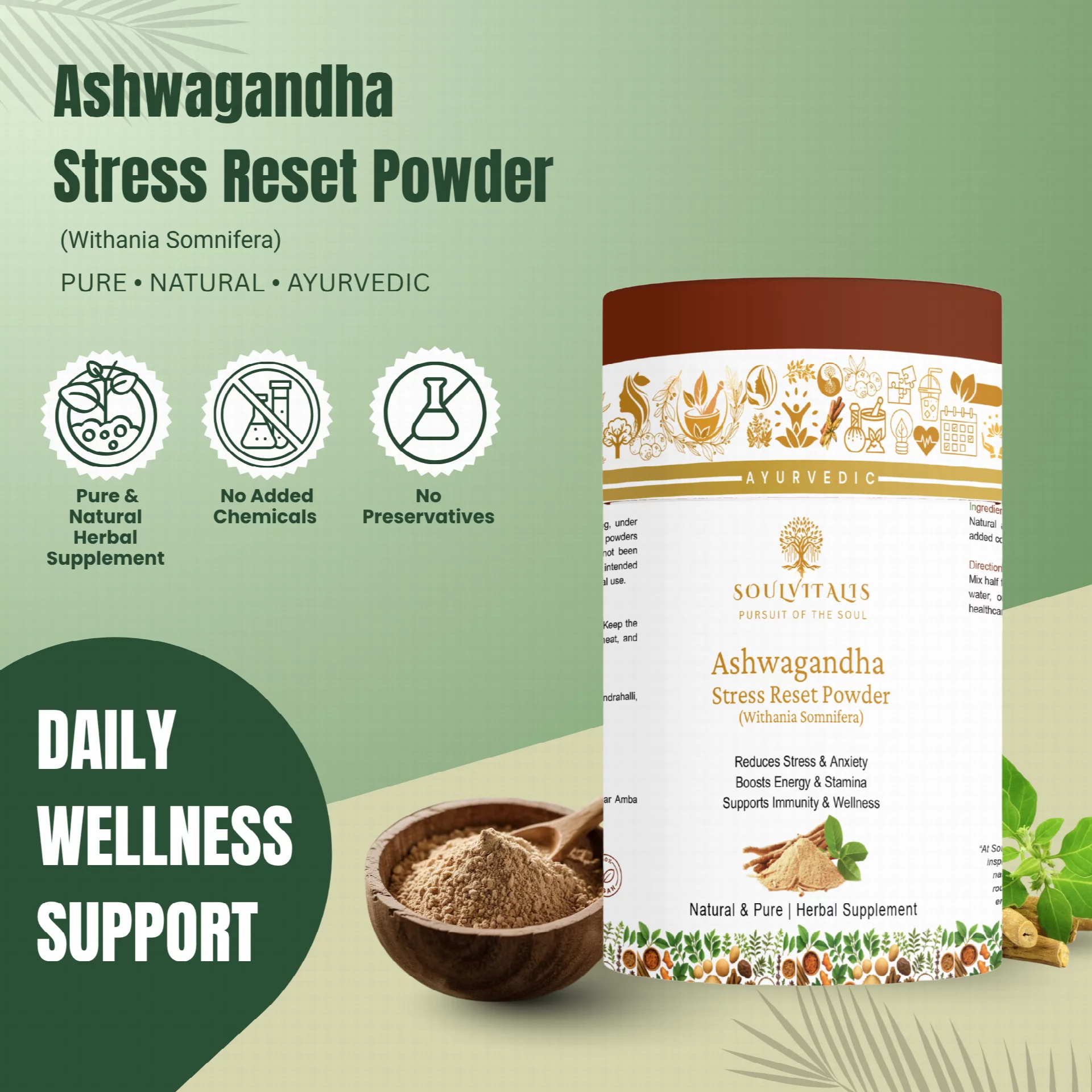 Ashwagandha Stress Reset Powder