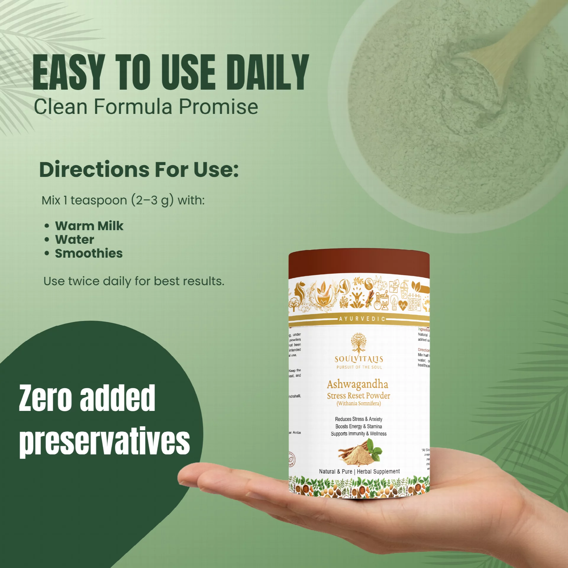 Ashwagandha Stress Reset Powder