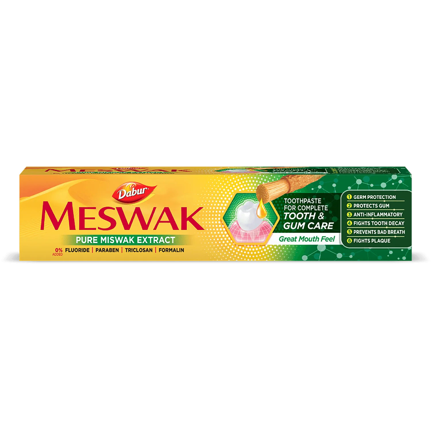 DABUR MESWAK PASTE GREAT MOUTH FEEL 300G