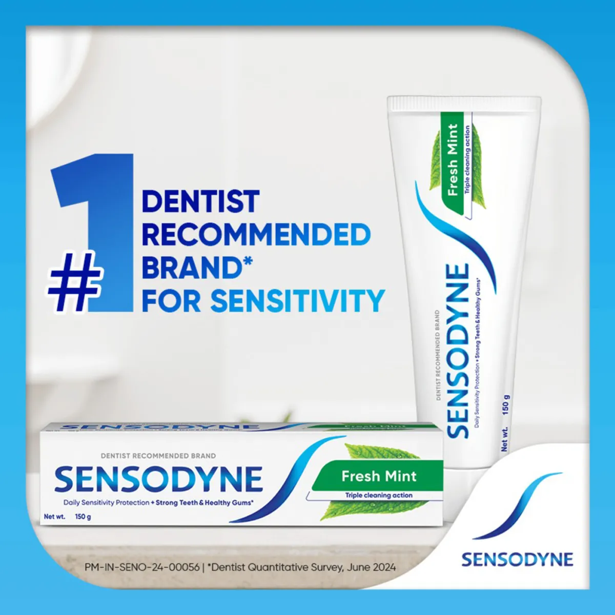 SENSODYNE DEEP CLEAN TRIPLE CLEANING ACTION 40G
