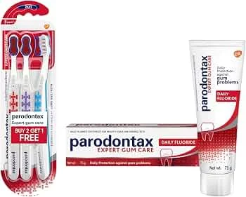 PARODONTAX EXPERT GUM CARE ULTRA CLEAN 75G+1N TOOTHBRUSH