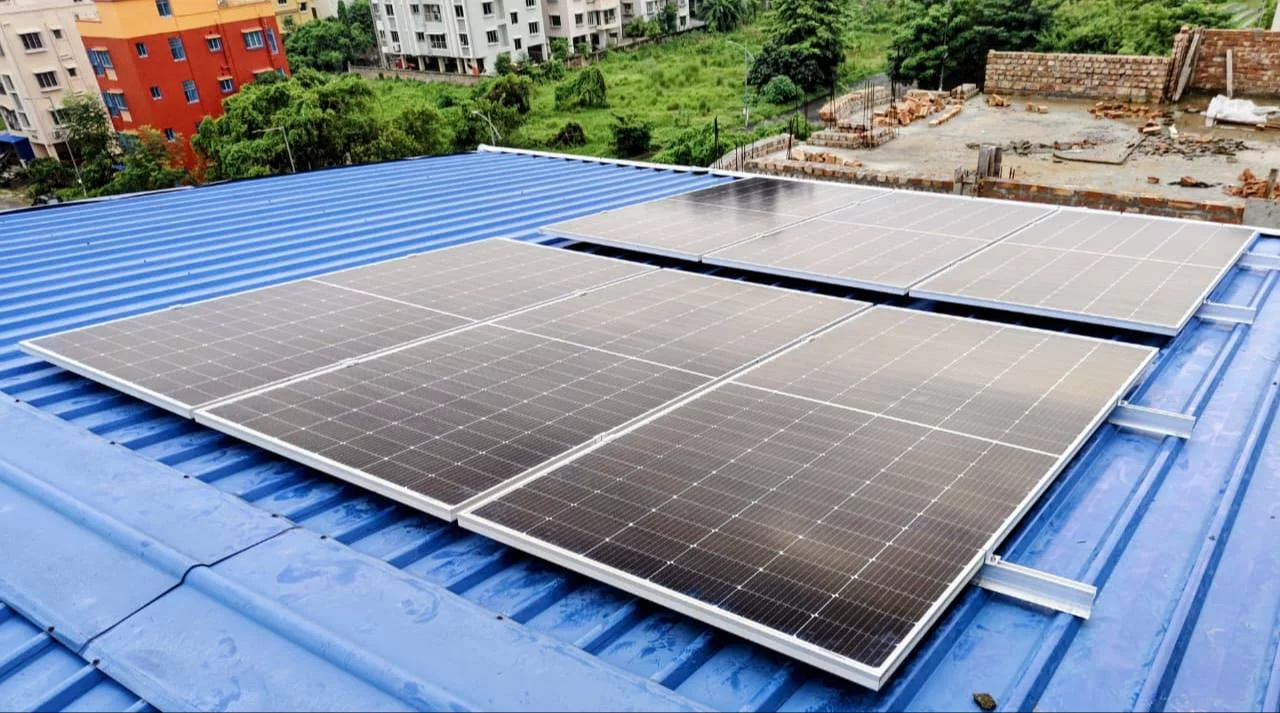 3.5 kW On Grid Tata Solar System