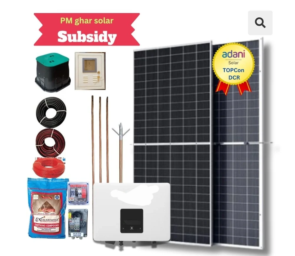 3 kW Adani Power Solar System