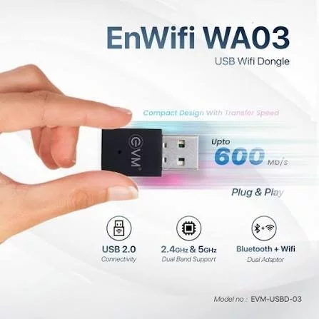 EVM EN WiFi WA03 Wireless USB Adapter