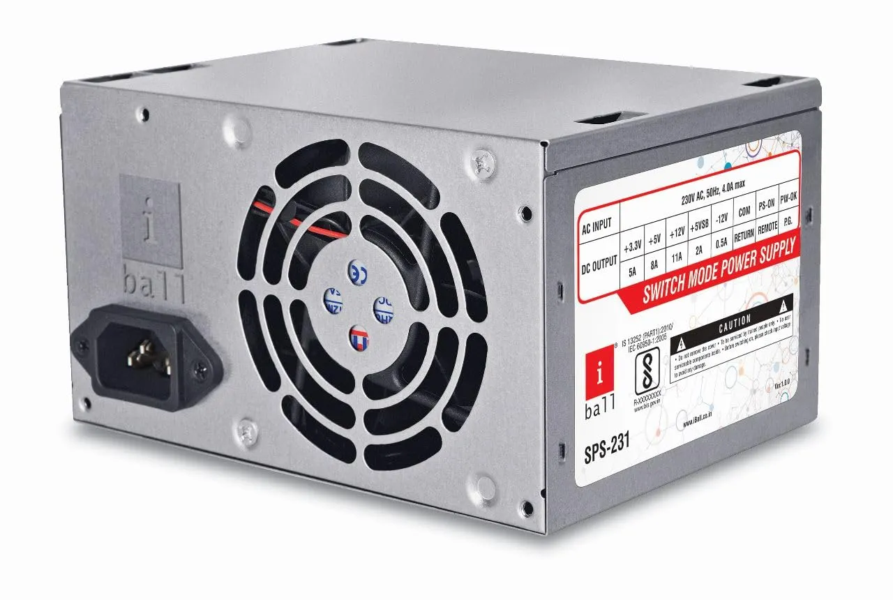 200W EVM EnGuard SMPS Desktop Power Supply Unit