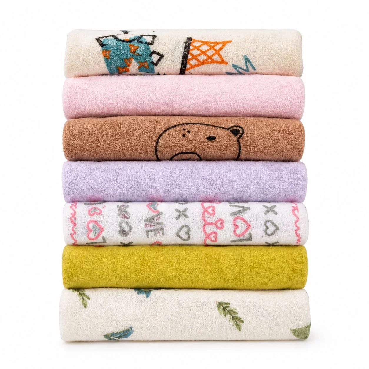 Cotton Handkerchief 7 Piece Set