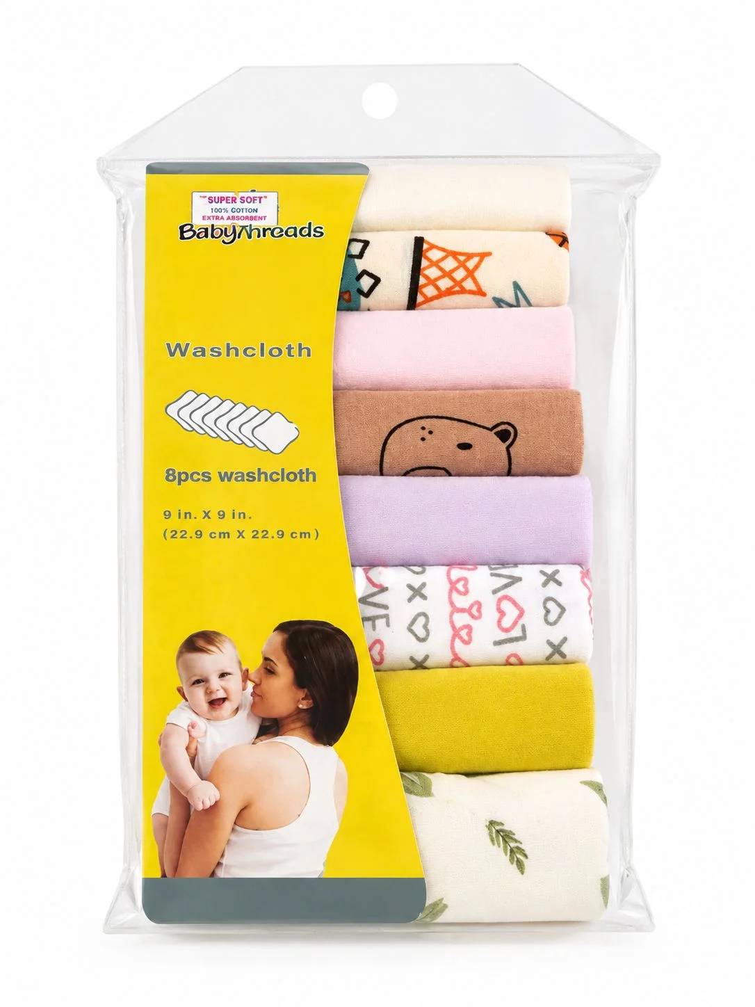 Cotton Handkerchief 7 Piece Set