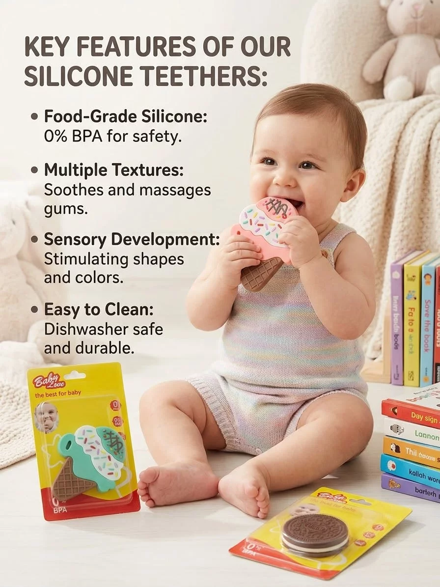 Baby Teether Silicon
