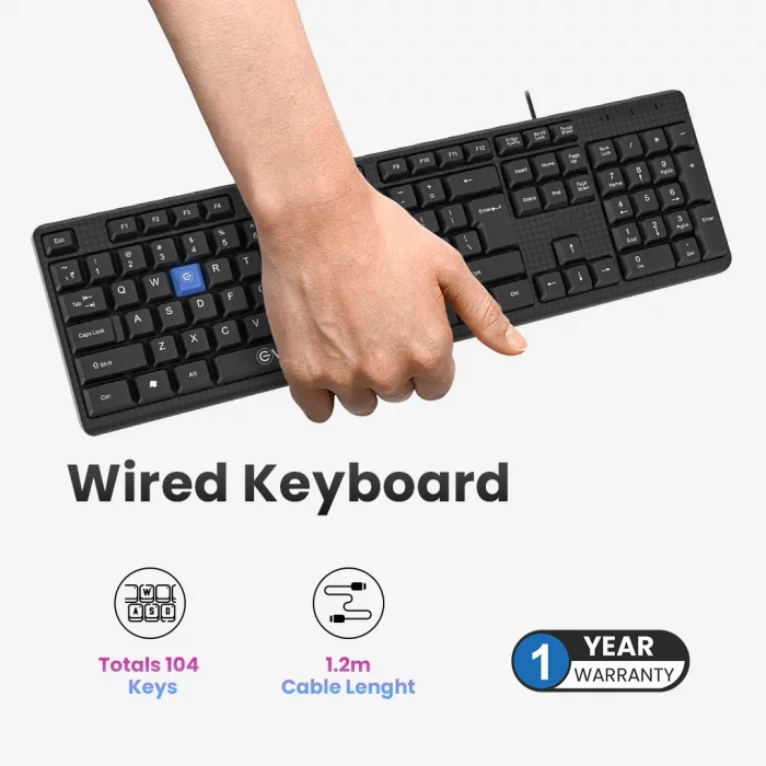 EVM WDK-216 Wired Keyboard