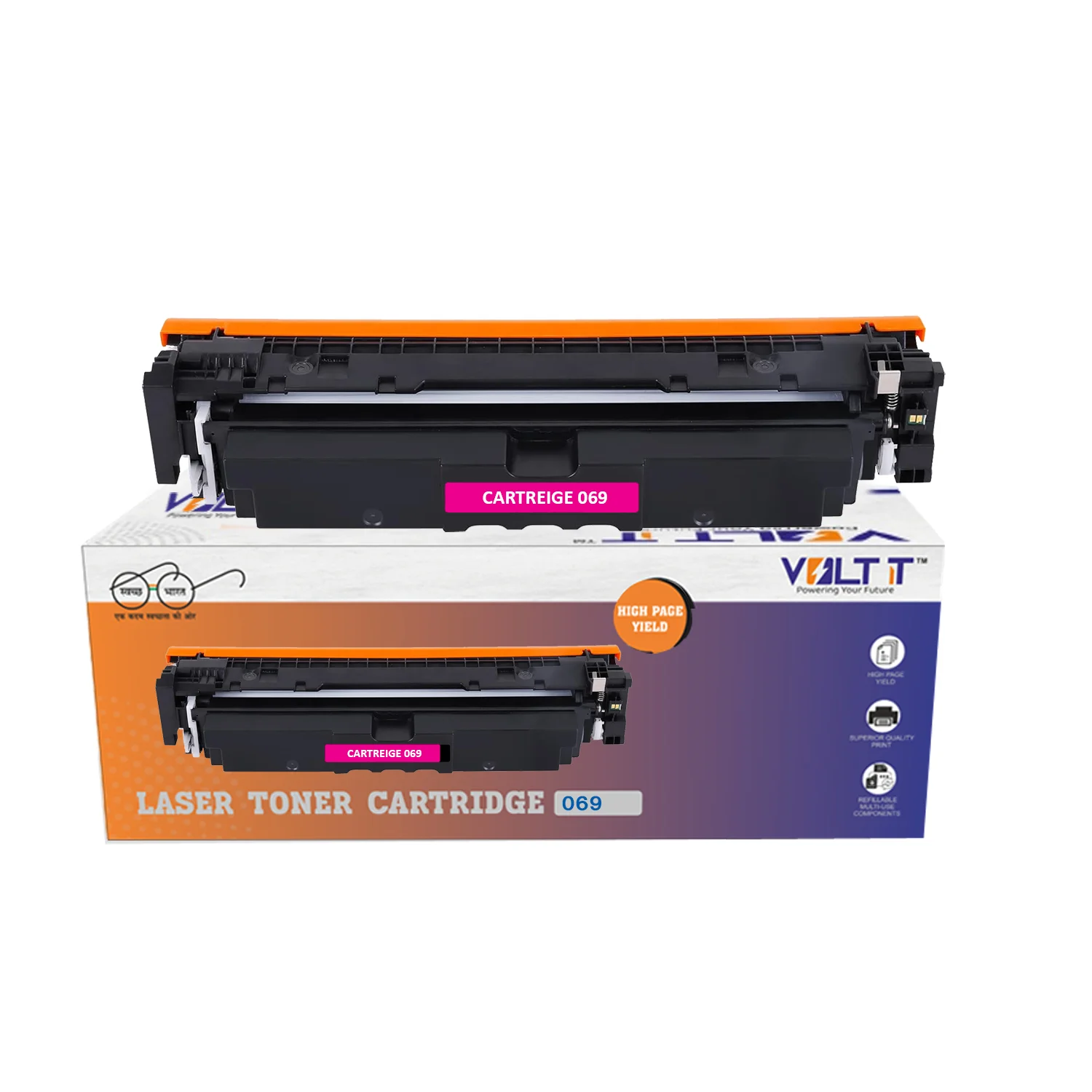 VOLT IT 069 Compatible Laser Toner Cartridge (Set of 4)