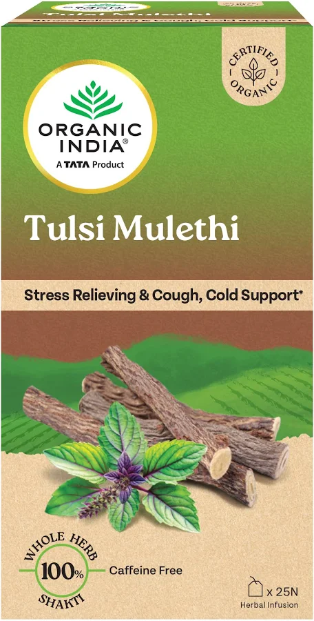 Organic India Tulsi Mulethi Tea
