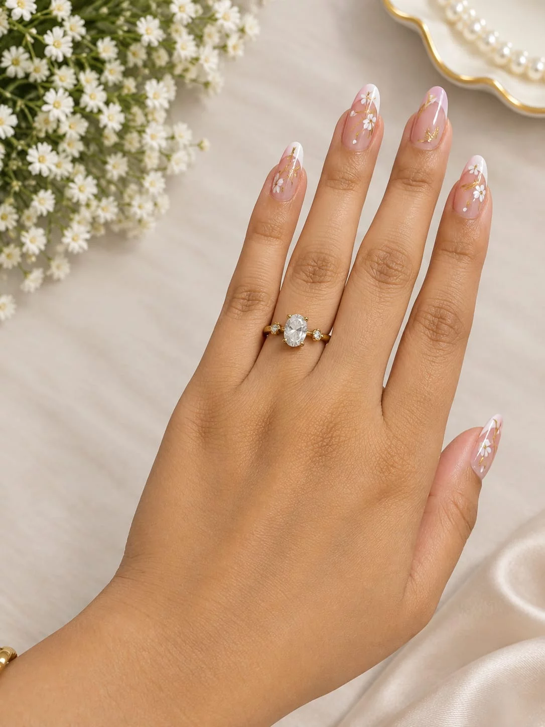 Oval Solitaire Ring