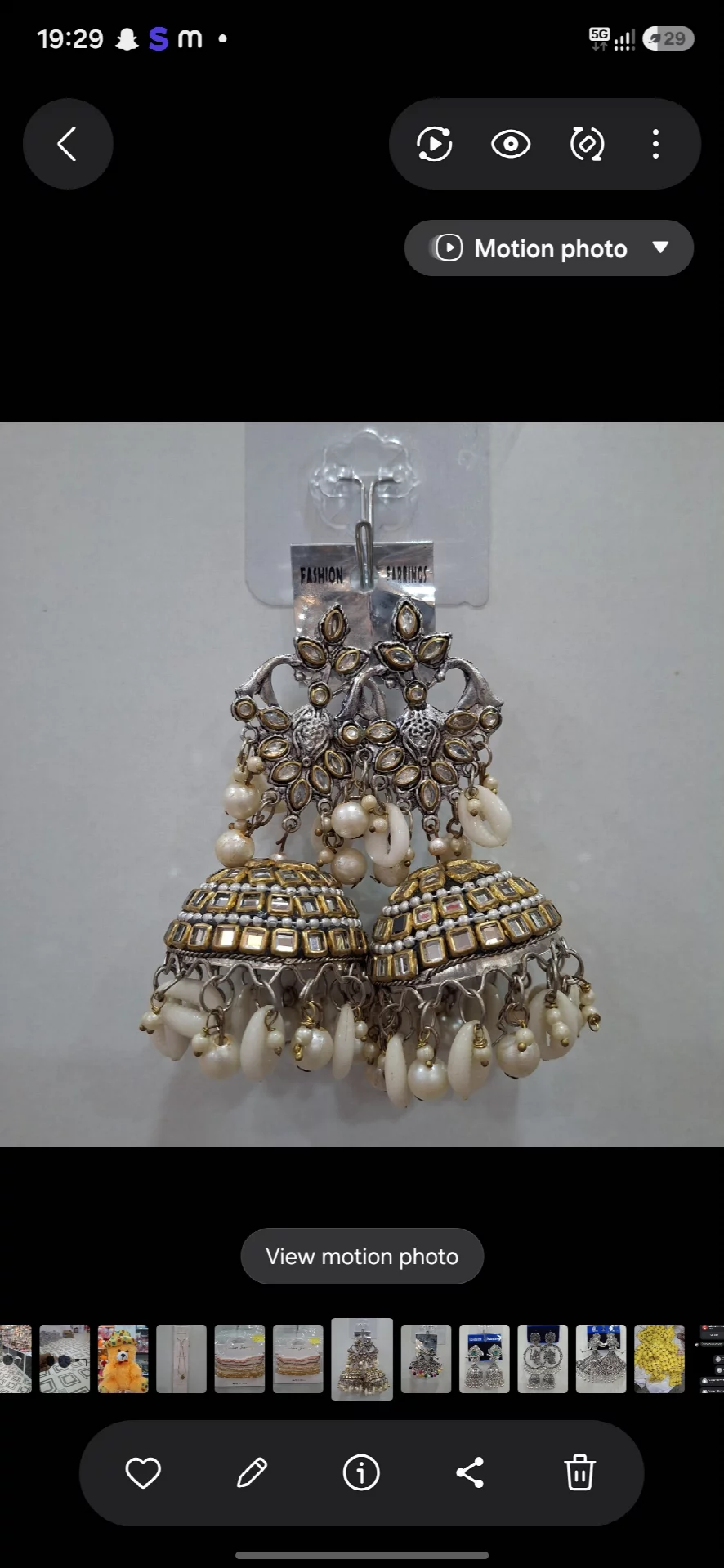 Traditional Kundan Pearl Jhumka Earrings Radhe Lifestyle 