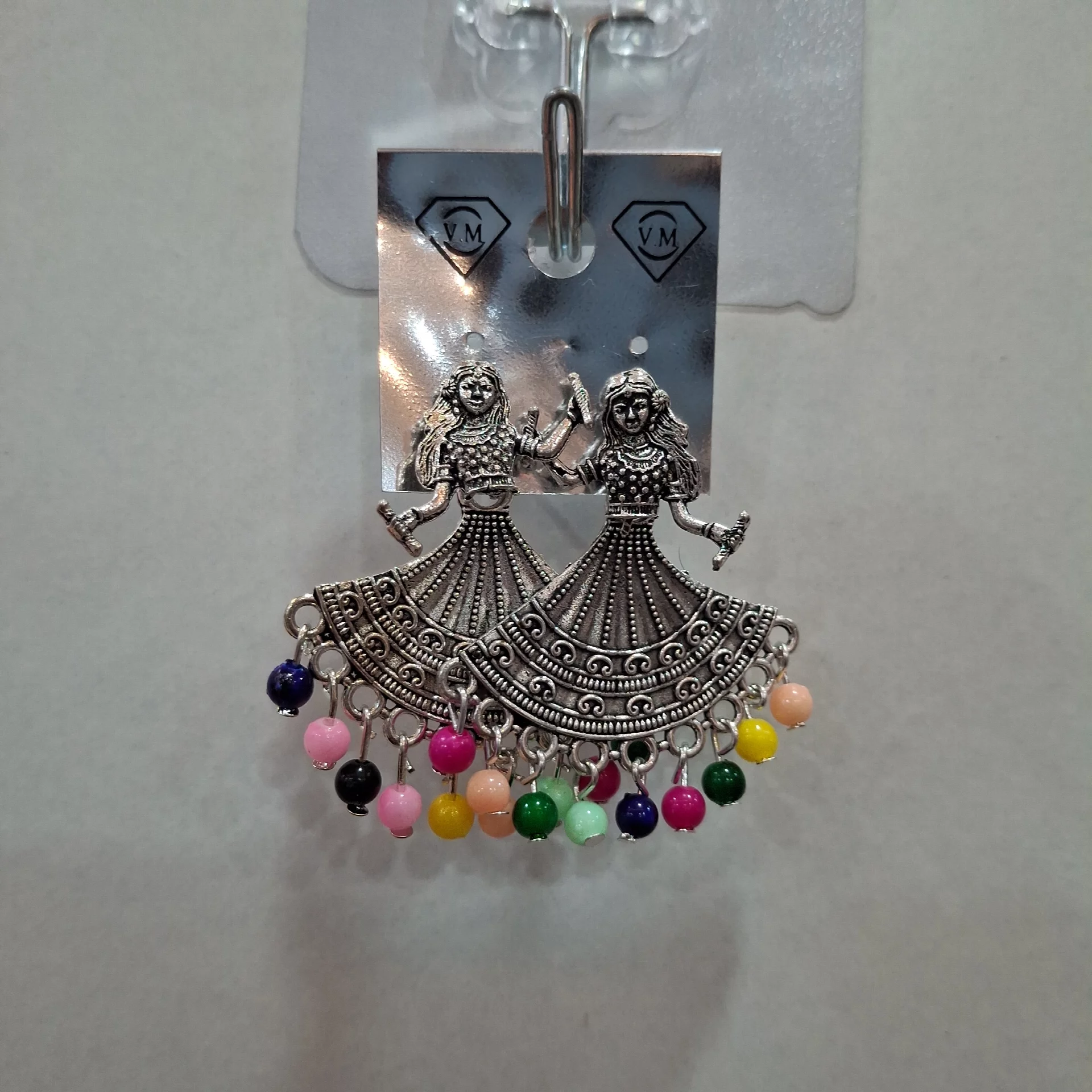 Oxidized Jhumka Earrings Radhe Lifestyle 