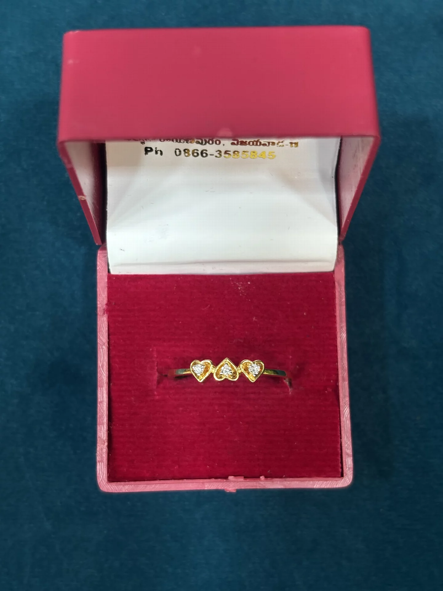 Diamond Ring Amrutha Jewellers 23-11-7, Nageswara Rao Pantulu Rd, Satyaranayana Puram, Vijayawada, Andhra Pradesh 520011, India