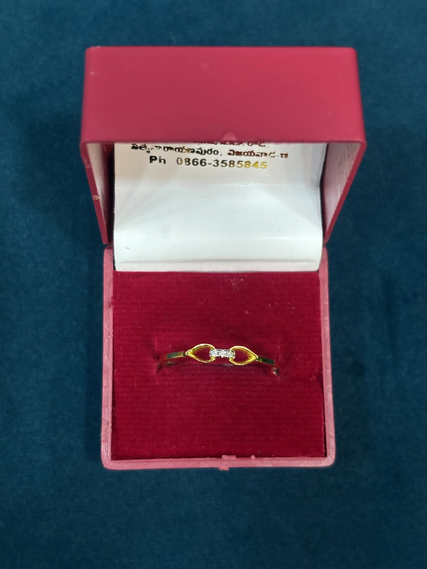 Diamond Ring Amrutha Jewellers 23-11-7, Nageswara Rao Pantulu Rd, Satyaranayana Puram, Vijayawada, Andhra Pradesh 520011, India