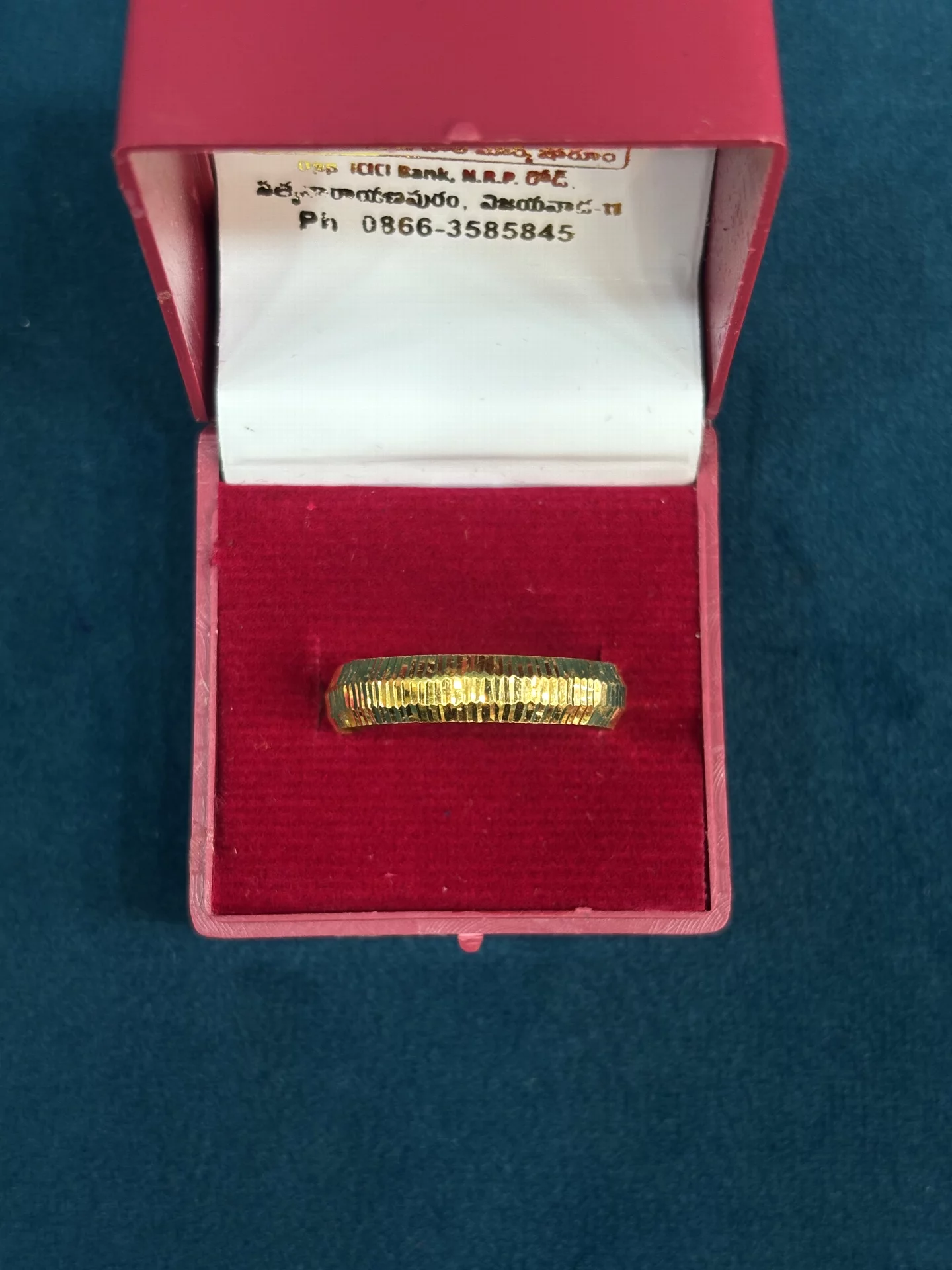 Light Weight Gents Ring Amrutha Jewellers 23-11-7, Nageswara Rao Pantulu Rd, Satyaranayana Puram, Vijayawada, Andhra Pradesh 520011, India