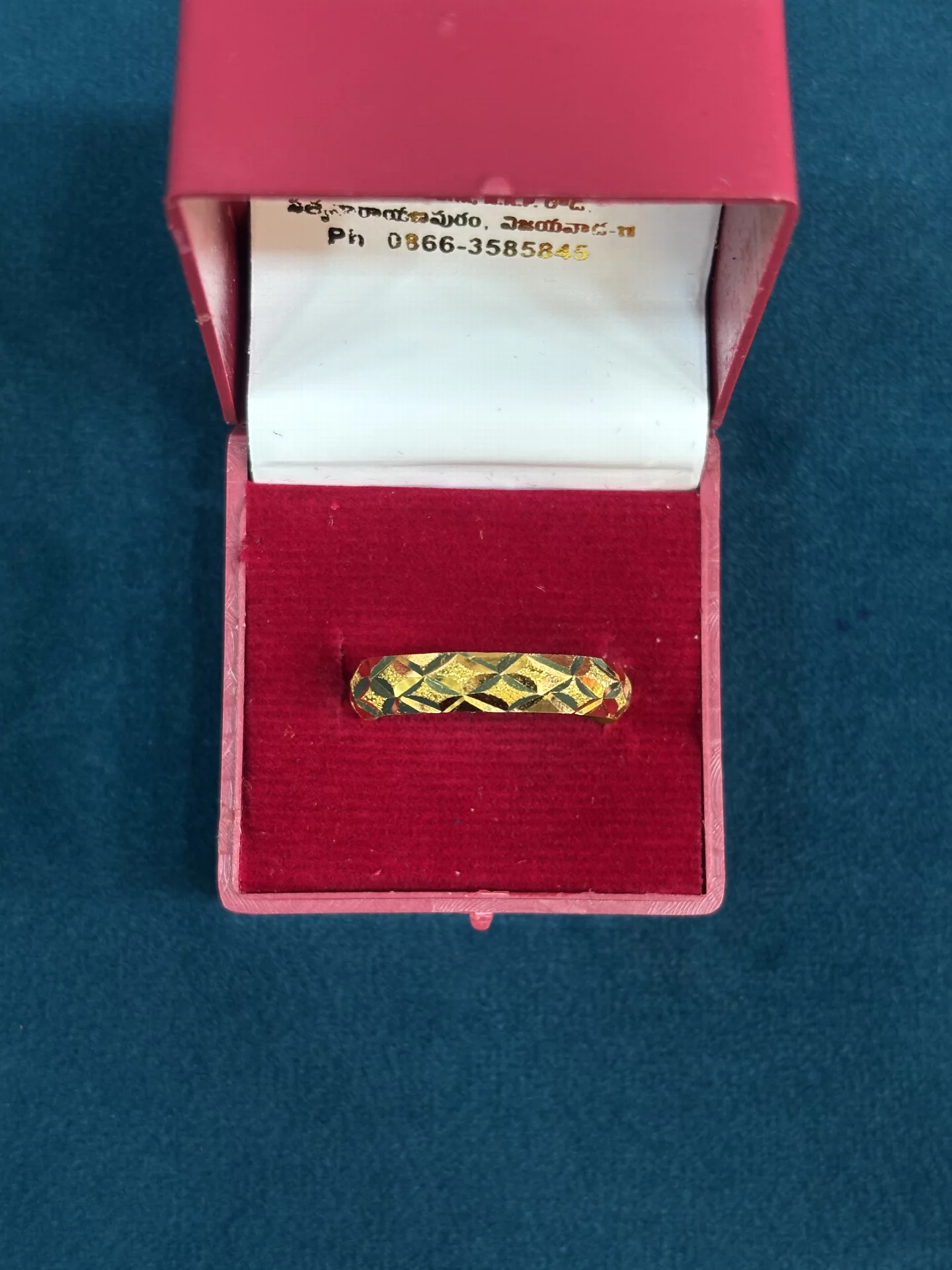 Light Weight Gents Ring Amrutha Jewellers 23-11-7, Nageswara Rao Pantulu Rd, Satyaranayana Puram, Vijayawada, Andhra Pradesh 520011, India