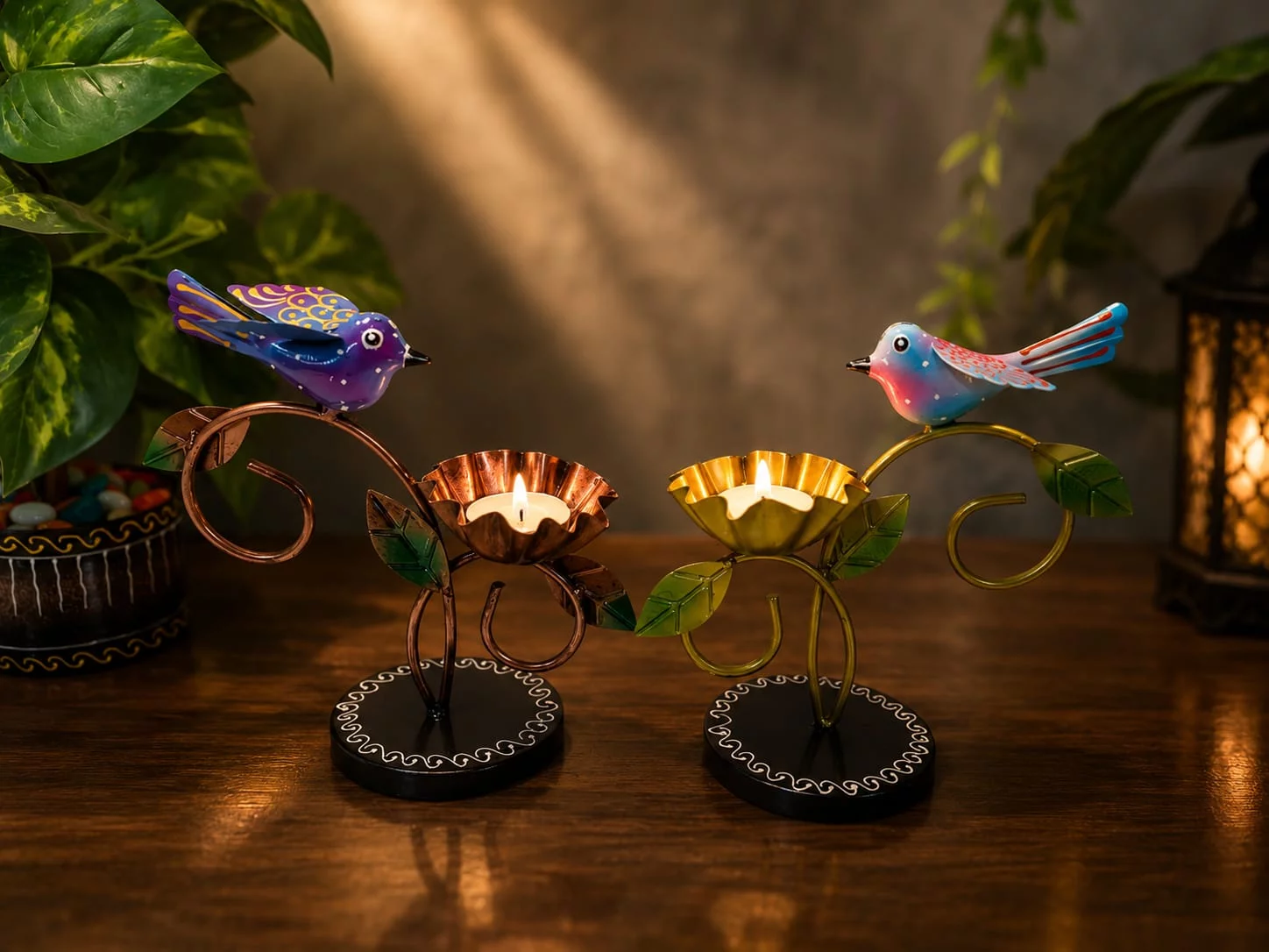 Bird Candles Set of 2