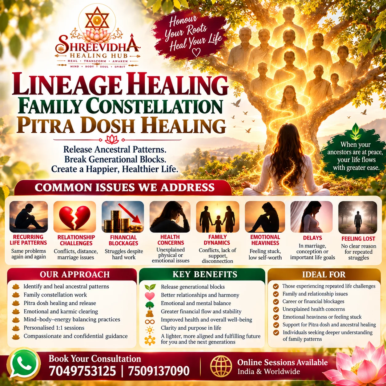 Family Constellation Healing Shreevidha Healing Hub 