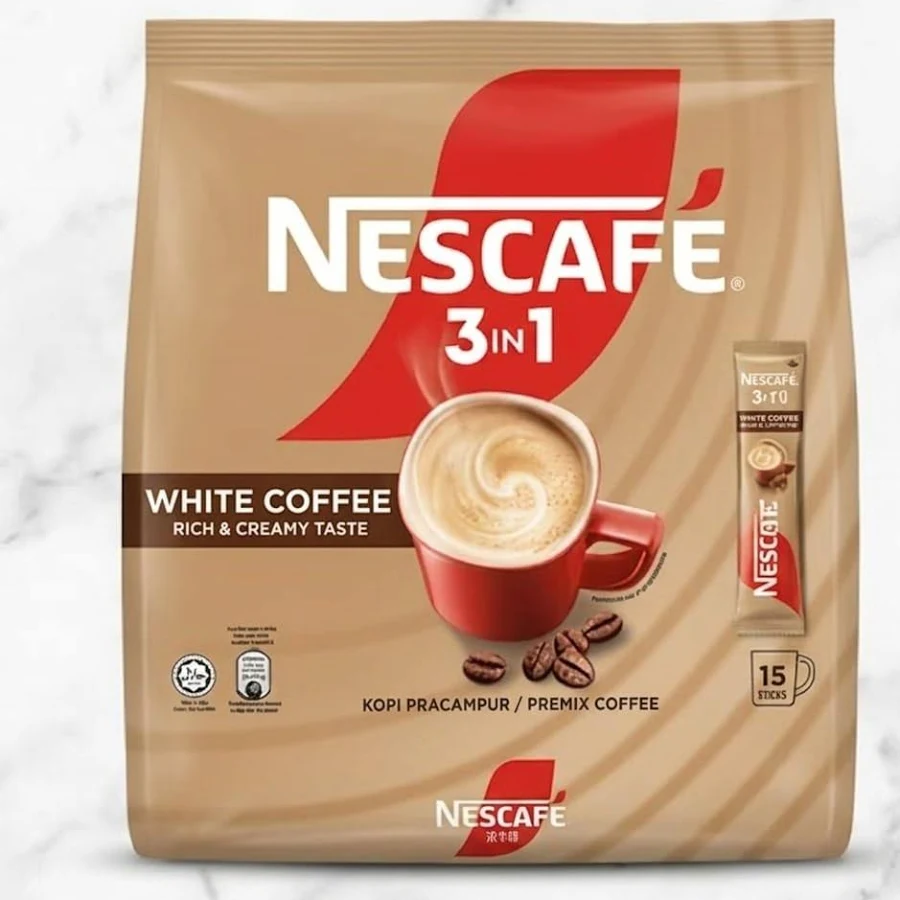 Nescafe 3 in 1 White Coffee, Instant Coffee Powder