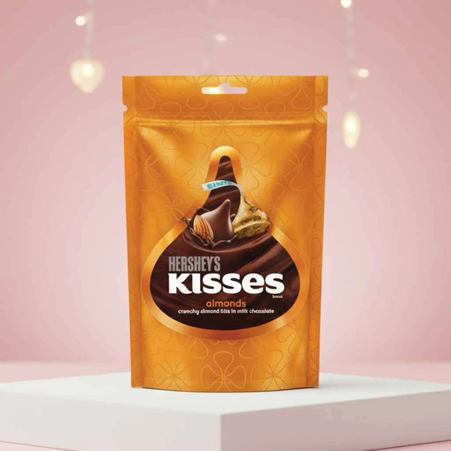 HERSHEYS Kisses Almonds 100 gms