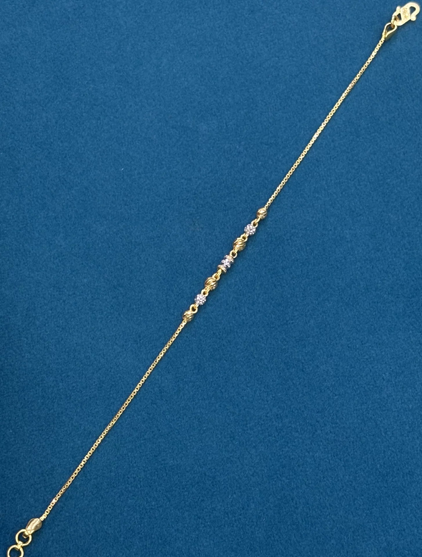 D d balls bracelet Amrutha Jewellers 23-11-7, Nageswara Rao Pantulu Rd, Satyaranayana Puram, Vijayawada, Andhra Pradesh 520011, India