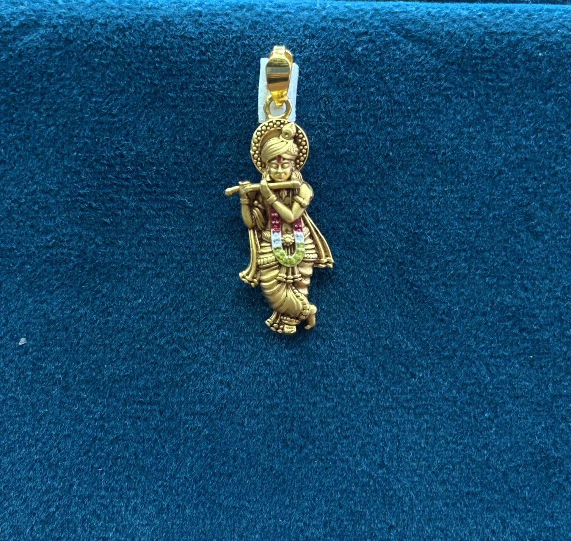 Gold Krishundu Locket Amrutha Jewellers 23-11-7, Nageswara Rao Pantulu Rd, Satyaranayana Puram, Vijayawada, Andhra Pradesh 520011, India