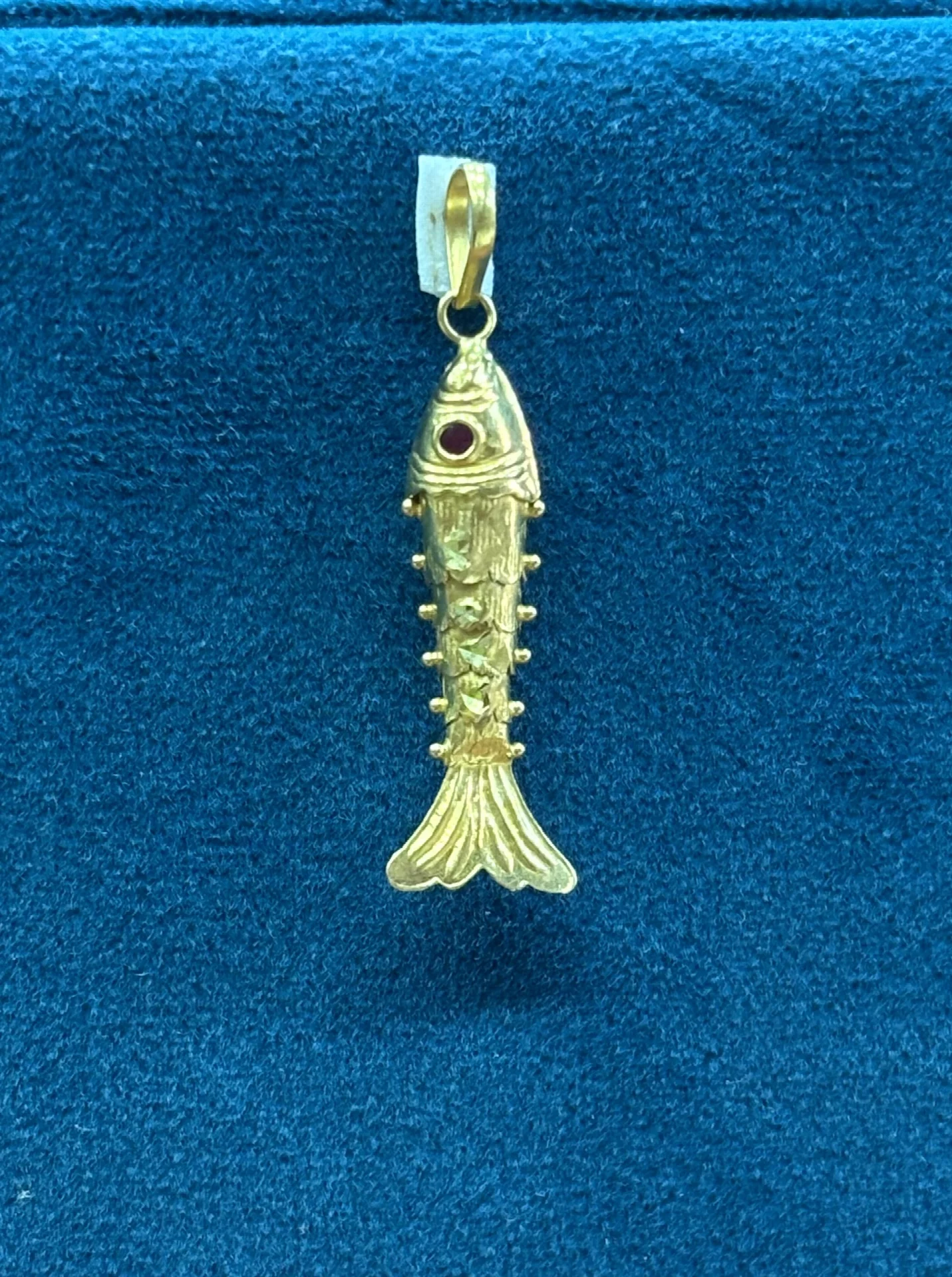 Gold Fish Locket Amrutha Jewellers 23-11-7, Nageswara Rao Pantulu Rd, Satyaranayana Puram, Vijayawada, Andhra Pradesh 520011, India
