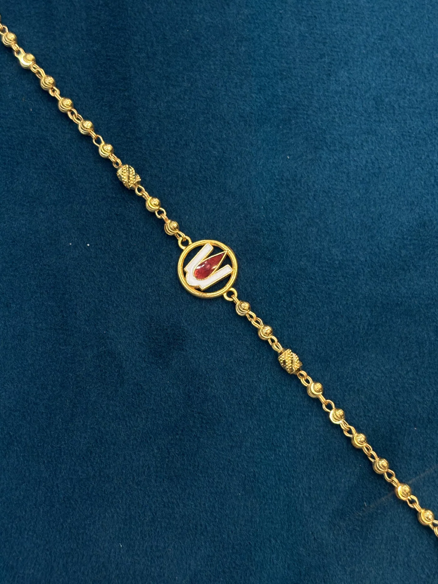 Gold Baby Bracelet Amrutha Jewellers 23-11-7, Nageswara Rao Pantulu Rd, Satyaranayana Puram, Vijayawada, Andhra Pradesh 520011, India