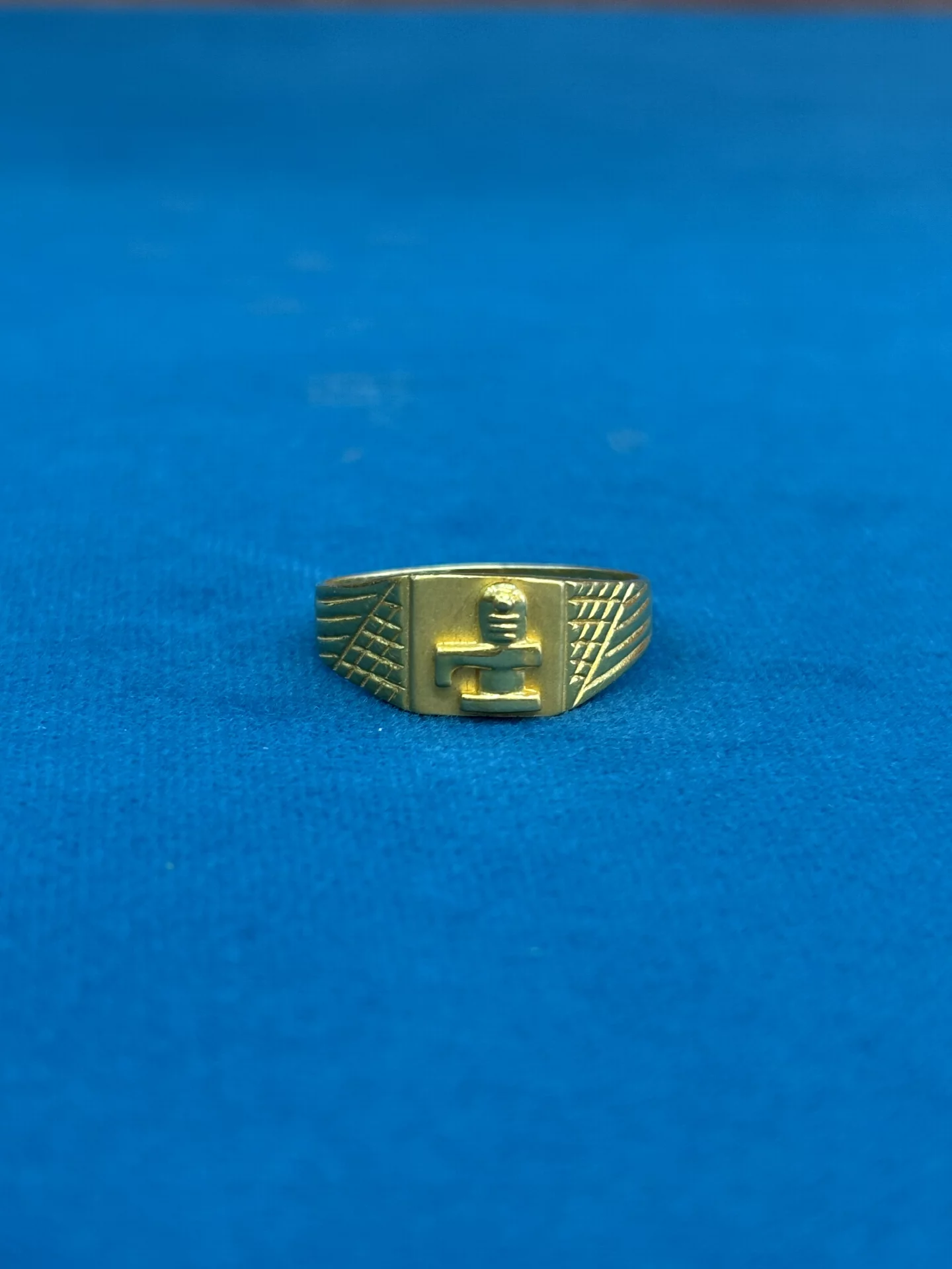 Gold Lord Shiva Ring Amrutha Jewellers 23-11-7, Nageswara Rao Pantulu Rd, Satyaranayana Puram, Vijayawada, Andhra Pradesh 520011, India