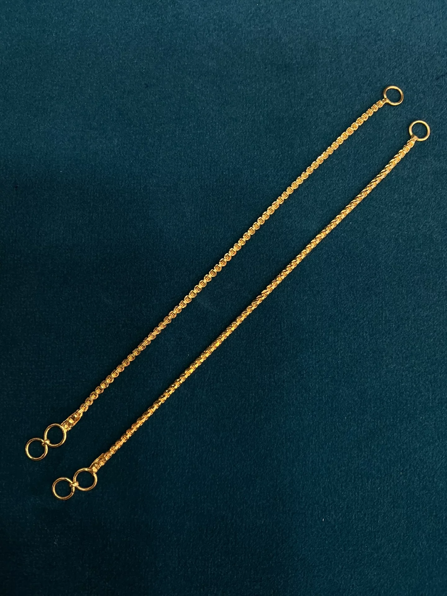 Gold Chuttu Matilu, Rope-Link Chain (4.27 g)
